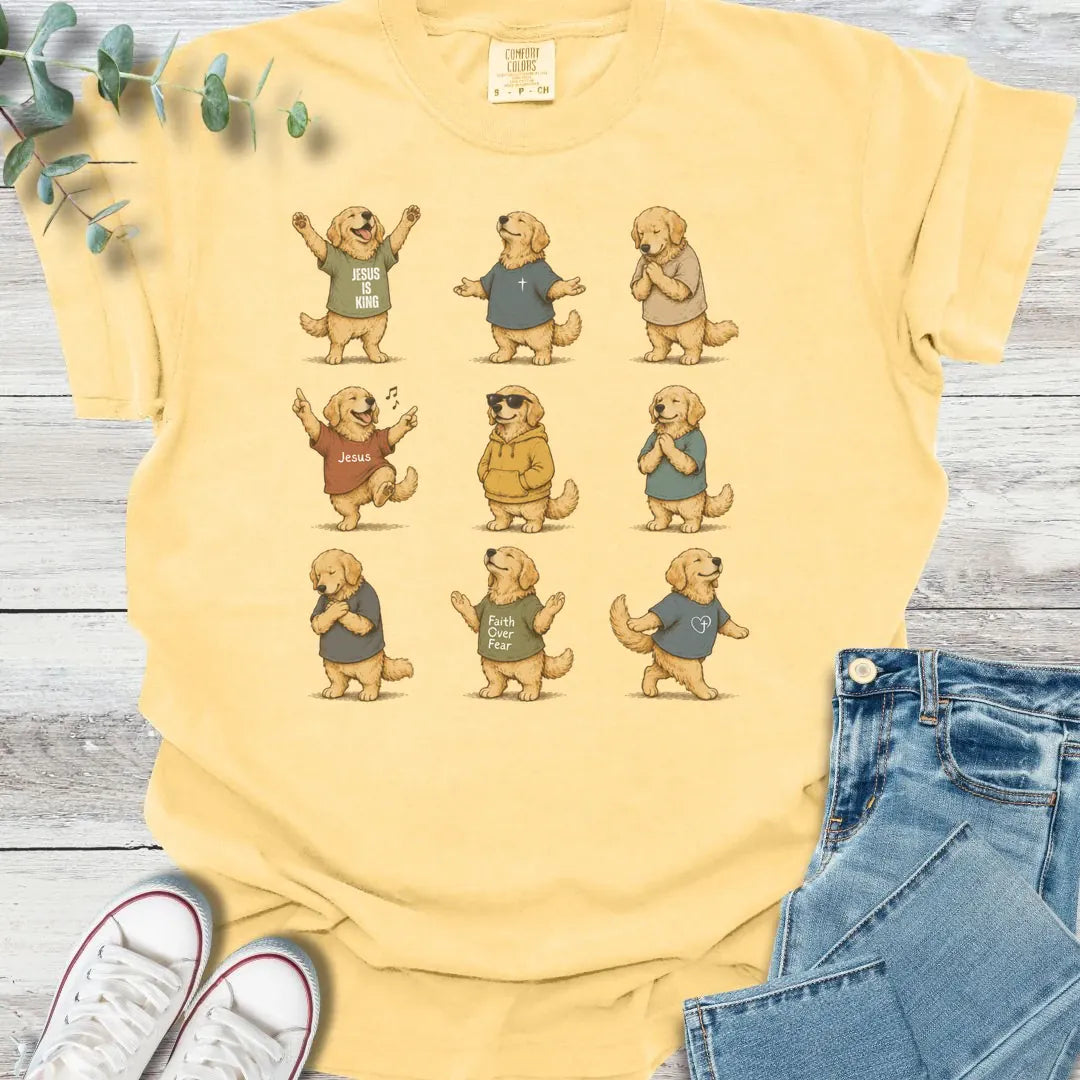 Praise Postures T-Shirt - Christian graphic tee