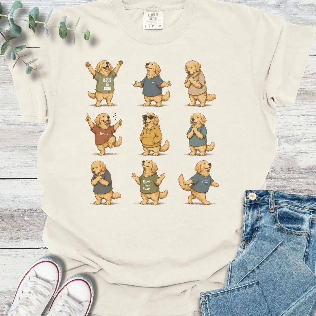 Praise Postures T-Shirt - Christian graphic tee