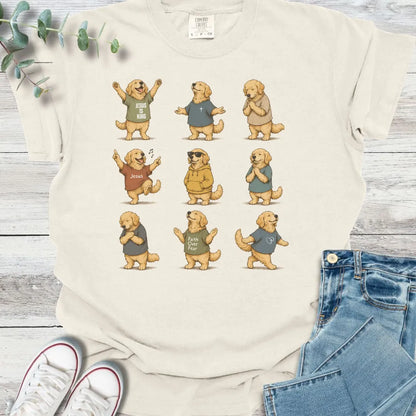 Praise Postures T-Shirt - Christian graphic tee