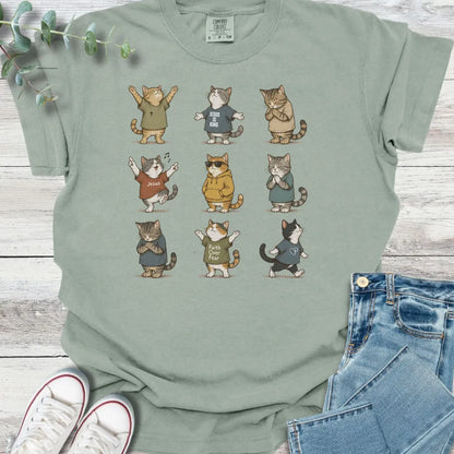 Praise Purrr-sonalities T-Shirt - Christian graphic tee