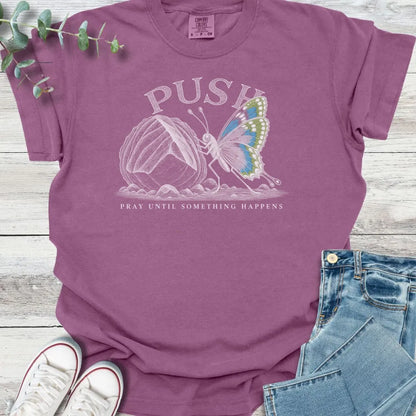 Push T-Shirt - Christian graphic tee