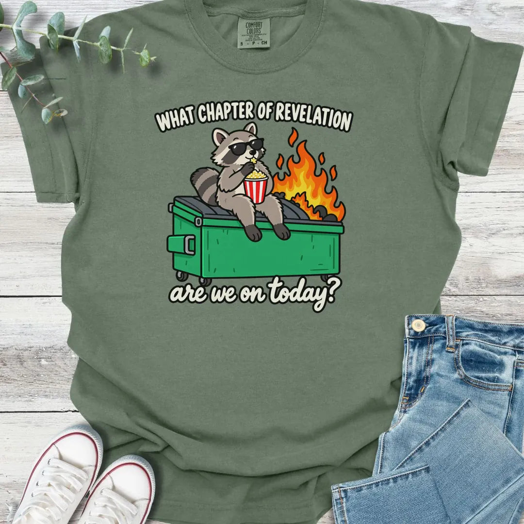 Revelation Raccoon T-Shirt - Christian graphic tee