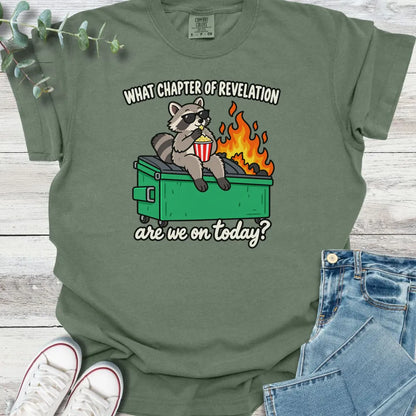 Revelation Raccoon T-Shirt - Christian graphic tee