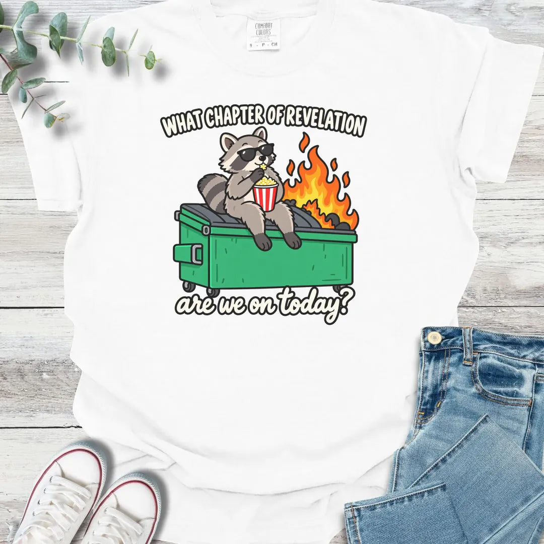 Revelation Raccoon T-Shirt - Christian graphic tee