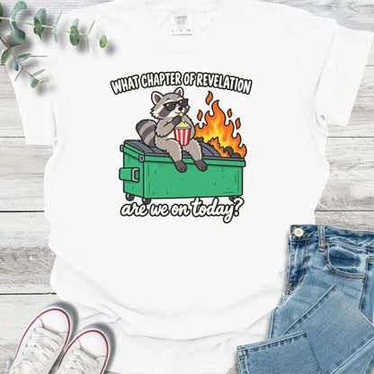 Revelation Raccoon T-Shirt - Christian graphic tee
