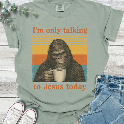 Sasquatch Energy T-Shirt in Bay - Christian graphic tee