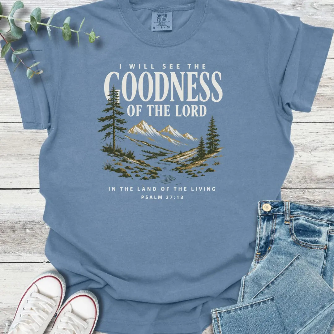See His Goodness T-Shirt - Christian graphic tee
