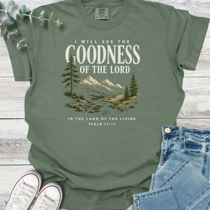 See His Goodness T-Shirt - Christian graphic tee