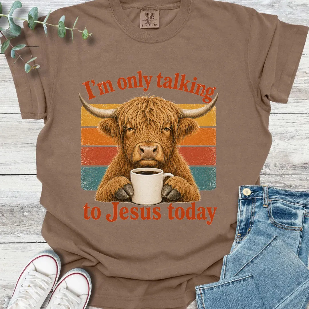 Social Glitch T-Shirt in Espresso - Christian graphic tee