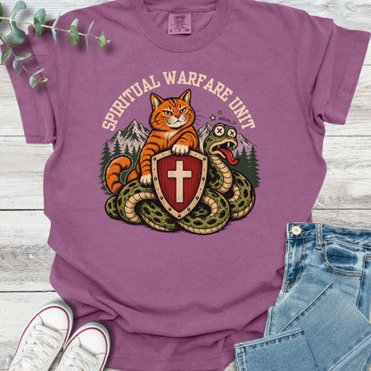 Spiritual Warfare Unit T-Shirt - Christian graphic tee
