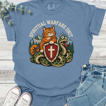 Spiritual Warfare Unit T-Shirt - Christian graphic tee