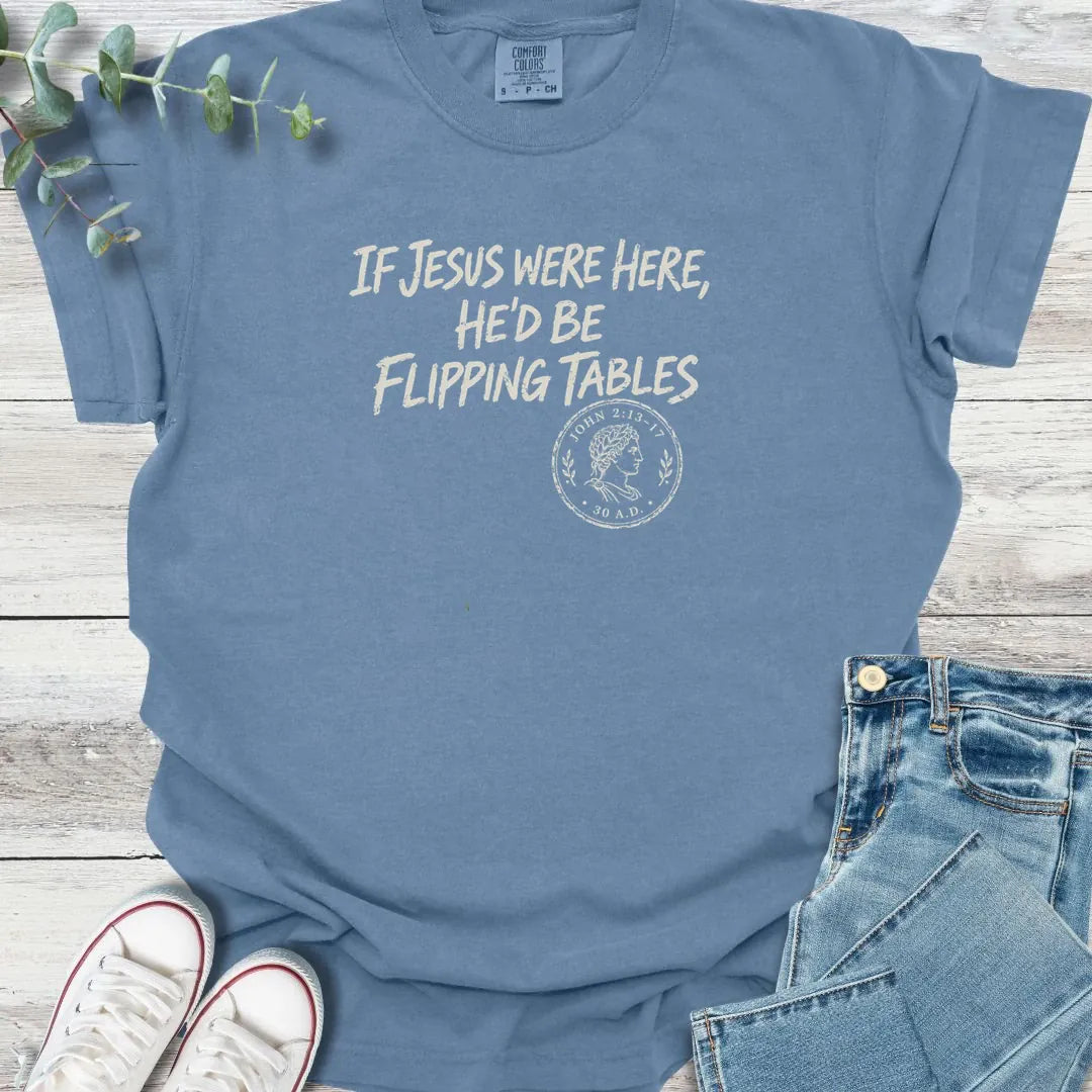 Temple Cleansing T-Shirt - Christian graphic tee