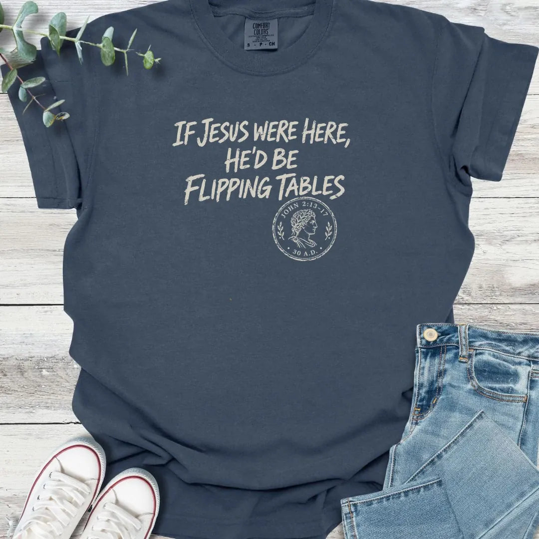 Temple Cleansing T-Shirt - Christian graphic tee