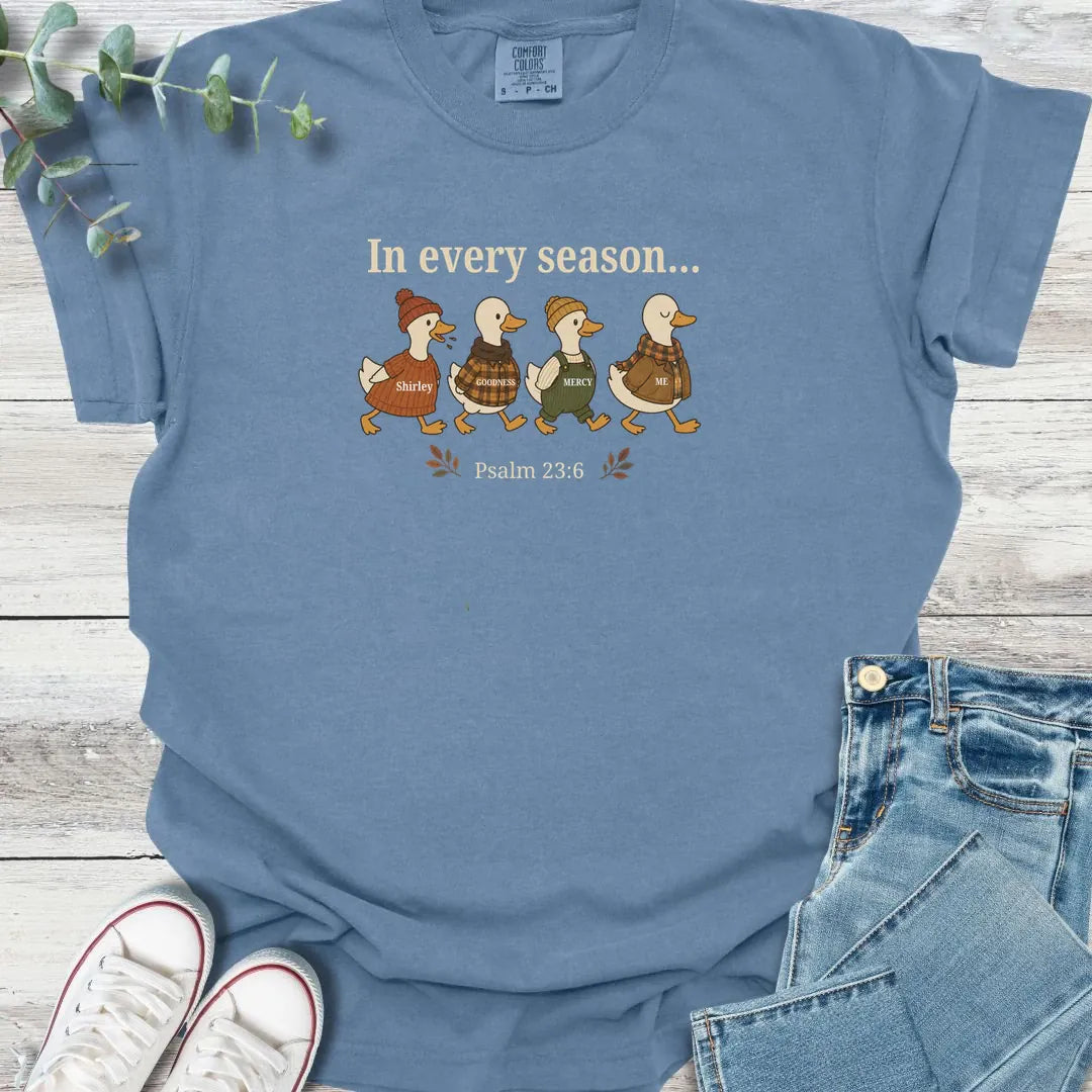 The Fall Chase T-Shirt - Christian graphic tee
