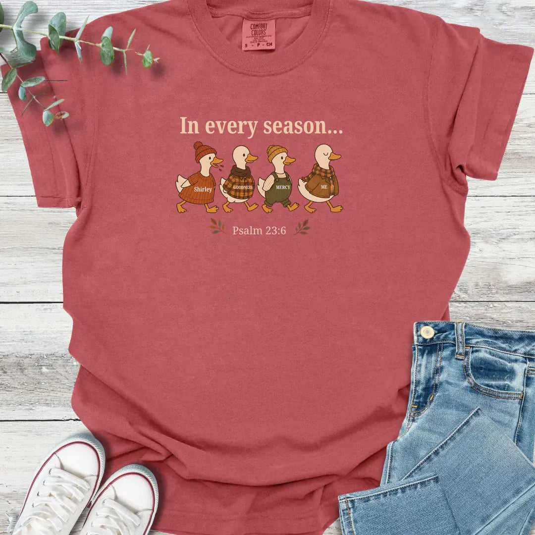 The Fall Chase T-Shirt - Christian graphic tee