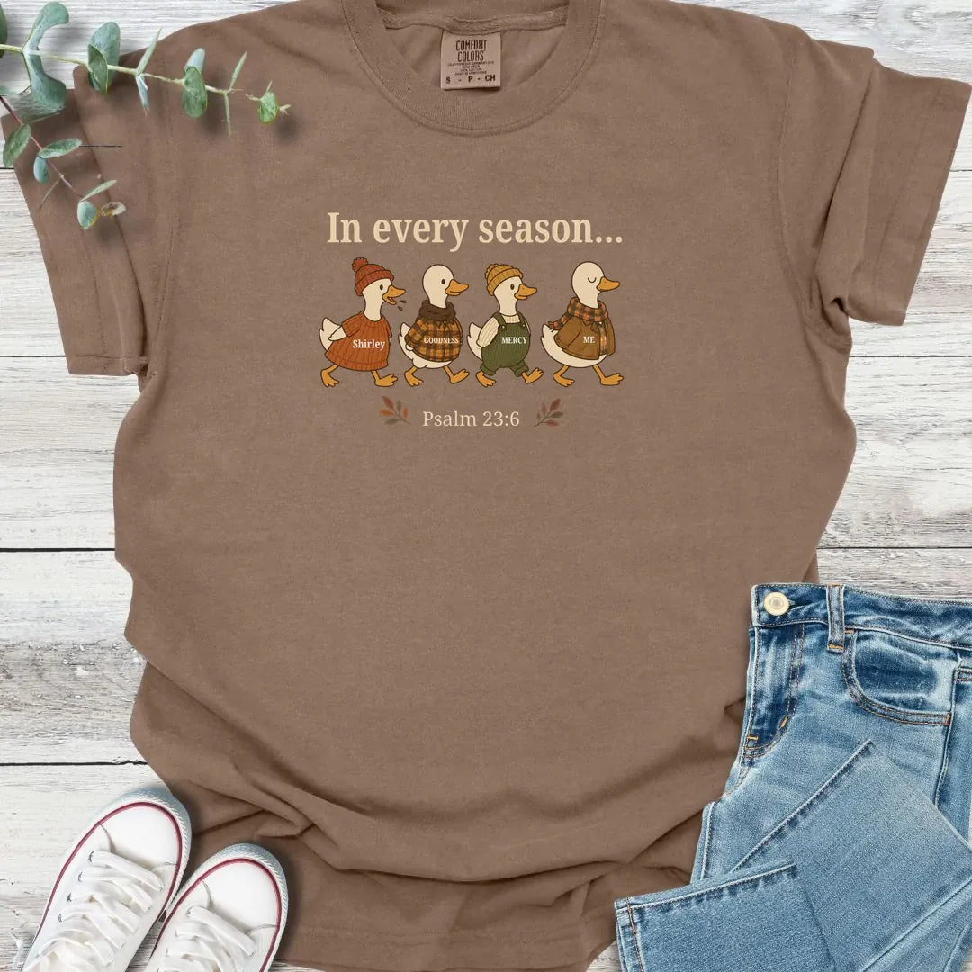 The Fall Chase T-Shirt - Christian graphic tee
