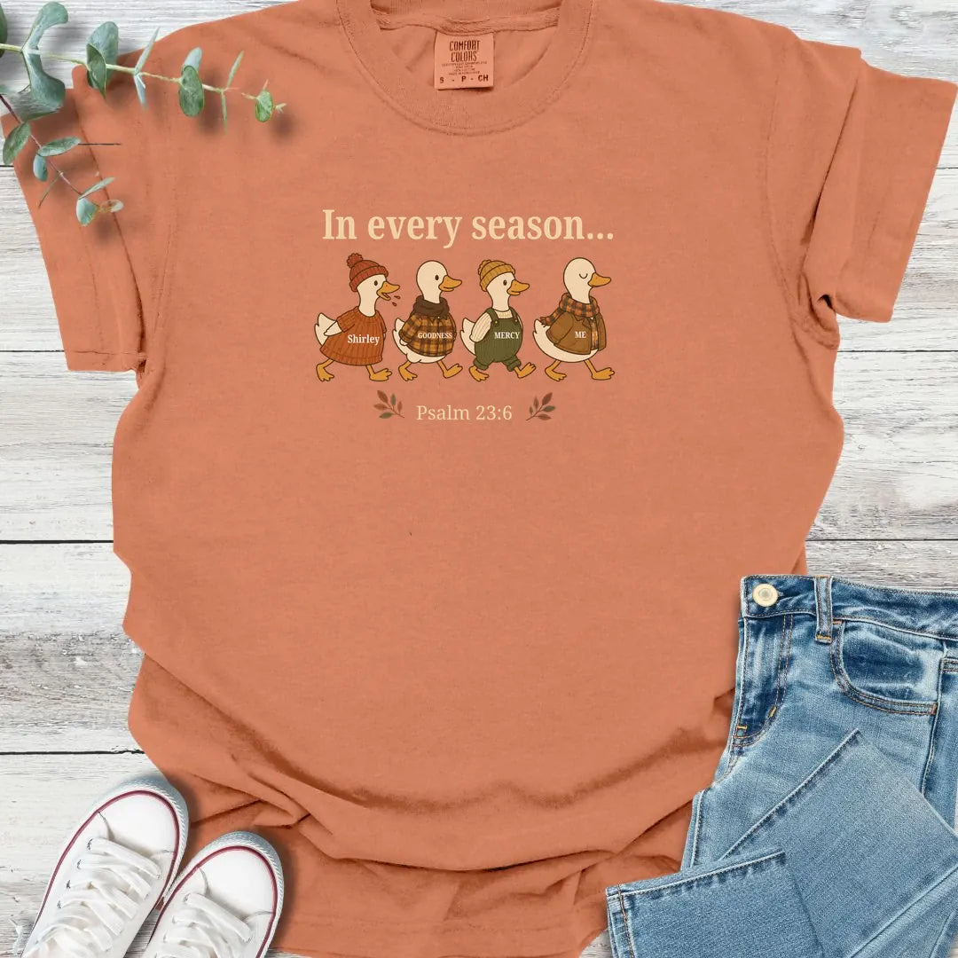 The Fall Chase T-Shirt - Christian graphic tee