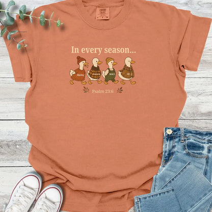 The Fall Chase T-Shirt - Christian graphic tee