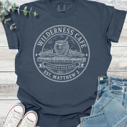 Wilderness Cafe T-Shirt - Christian graphic tee